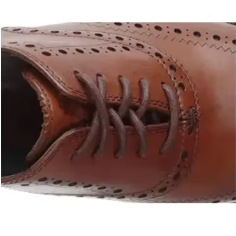 Max | Herren Klassische Wingtip Schnür-Oxford-Schuhe
