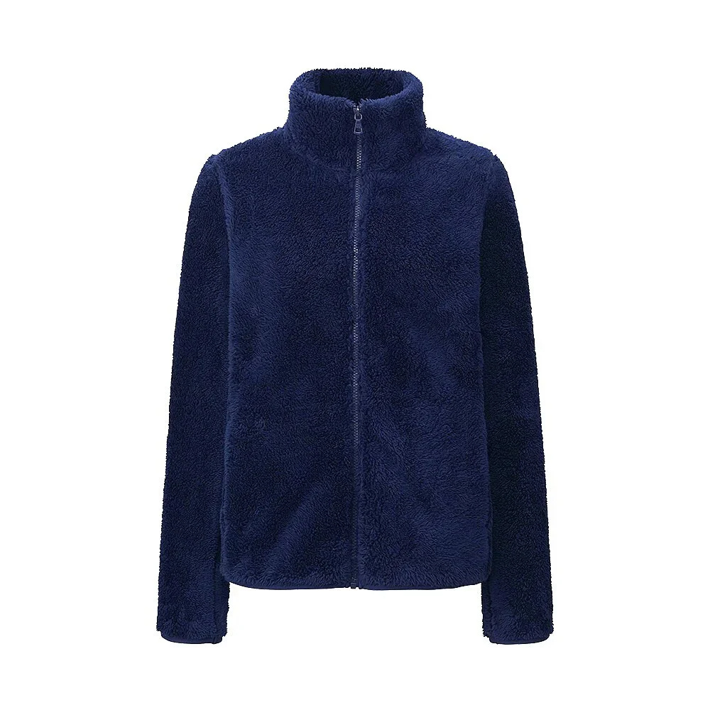 Beatrice | Damen Kuschelige Sherpa-Fleece-Reißverschlussjacke
