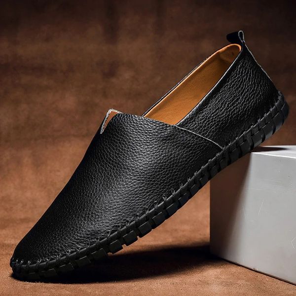 Benjamin | Herren Klassische Loafer mit Ziernaht