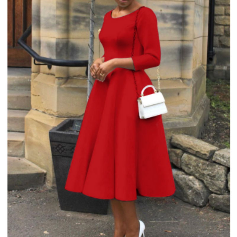 Renate | Damen Zeitloses Kleid für Hochzeitsgäste