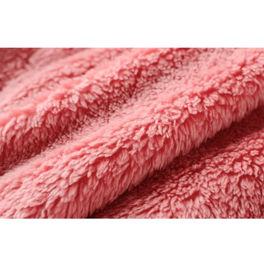 Beatrice | Damen Kuschelige Sherpa-Fleece-Reißverschlussjacke