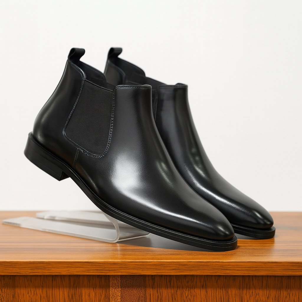 Bruno | Herren Winter Casual Lederstiefel