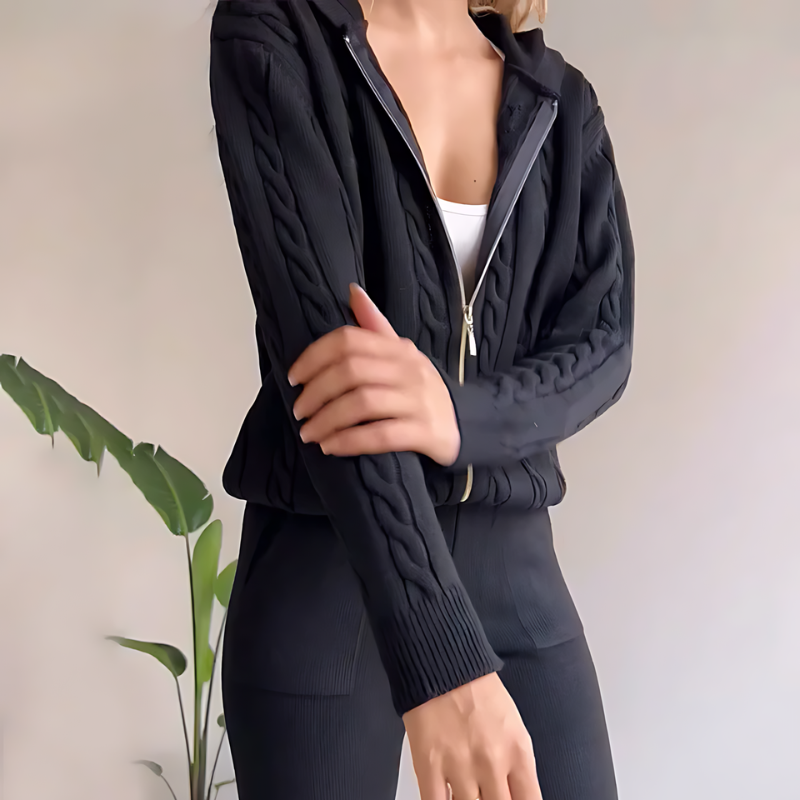 Regine | Damen Winter Trainingsanzug mit Kapuze