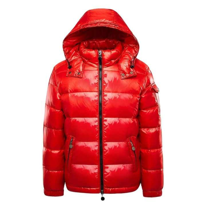 Daniel | Herren Winter Steppjacke mit Kapuze und Reißverschluss