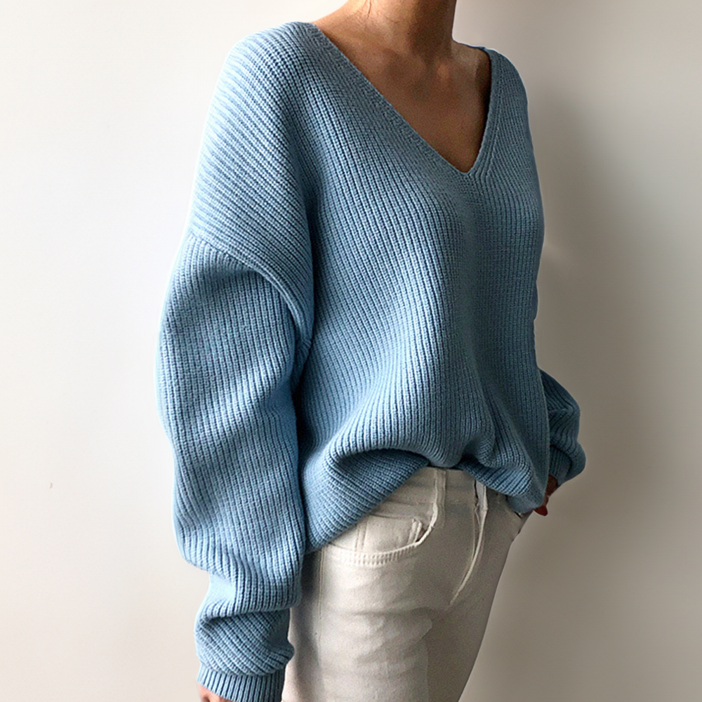 Ursula | Damen V-Ausschnitt Pullover