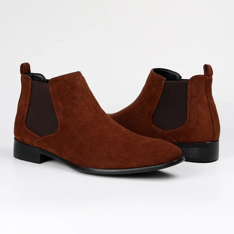 Florian | Herren-Wildleder Slip-On Chelsea Stiefel