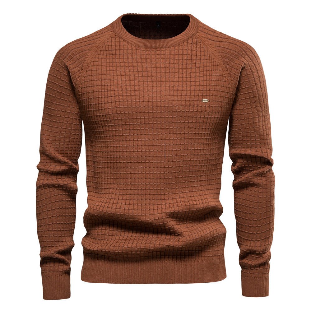 Heinrich | Herren Freizeit-Sweatshirt mit Rippdesign