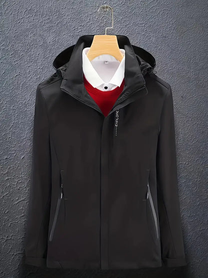 Bettina | Damen Freizeitjacke mit Kapuze und Frontreißverschluss