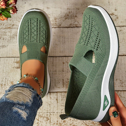 Edith | Damen Sommer Slip-On Freizeitschuhe