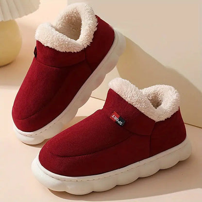 Greta | Damen Winter Hausschuhe mit Fleecefutter