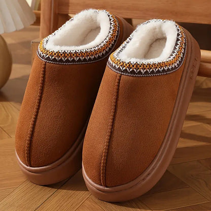 Anke | Damen Gemütliche Winter Slipper zum Hineinschlüpfen