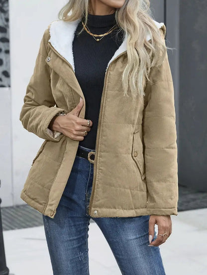 Ursula | Damen Gemütliche Winter Steppjacke