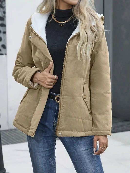 Ursula | Damen Gemütliche Winter Steppjacke