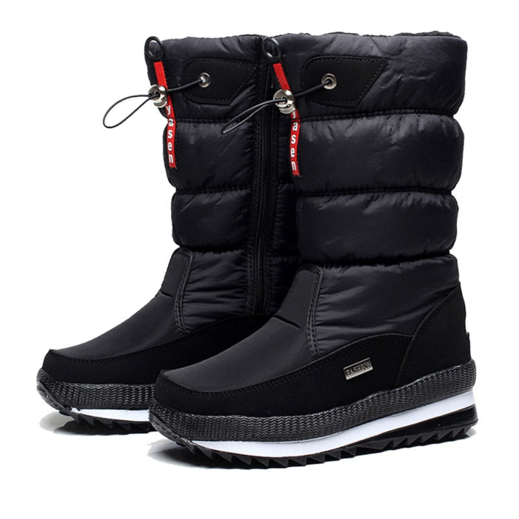 Helga | Damen Winter Isolierte Reißverschluss-Stiefel