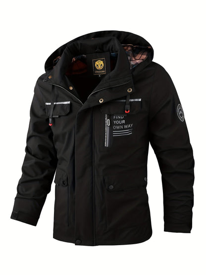 Klaus | Herren Wasserdichte Winterjacke mit Kapuze