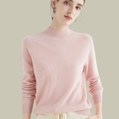 Stefanie | Damen Klassischer Winter-Strickpullover