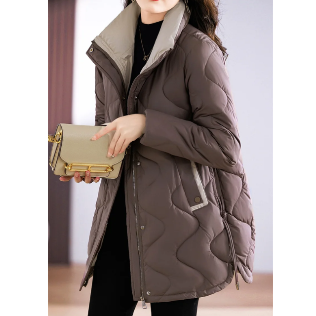 Carolin | Damen Freizeit Langarm Steppmantel