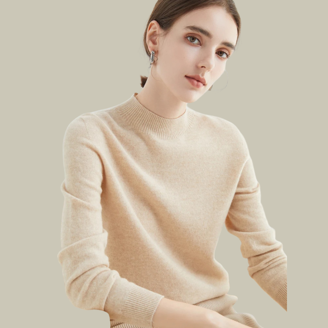 Stefanie | Damen Klassischer Winter-Strickpullover