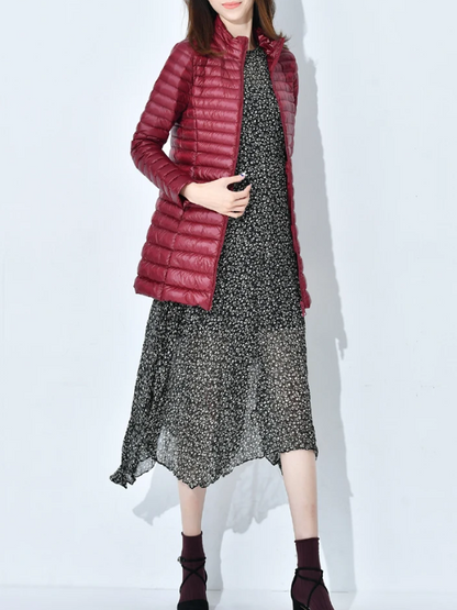 Anke | Damen Winter Steppmantel mit Schmaler Passform und Reißverschluss