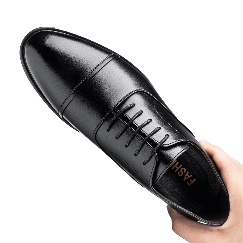 Markus | Herren Elegante Cap-Toe Klassische Oxford-Schuhe