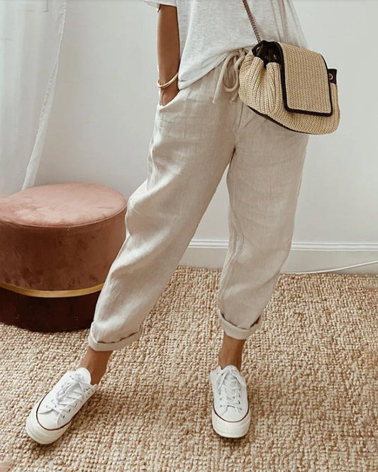 Carolin | Damen Sommerhose mit Relaxed Fit