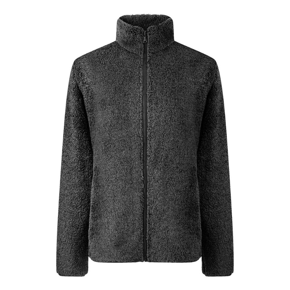 Beatrice | Damen Kuschelige Sherpa-Fleece-Reißverschlussjacke