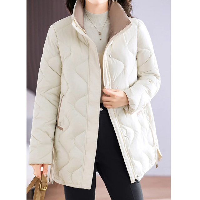 Carolin | Damen Freizeit Langarm Steppmantel