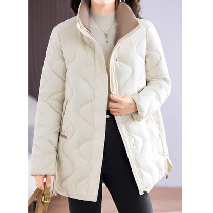 Carolin | Damen Freizeit Langarm Steppmantel