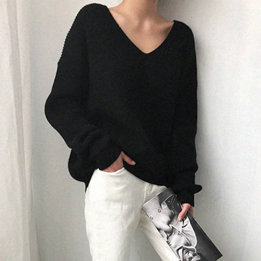 Ursula | Damen V-Ausschnitt Pullover