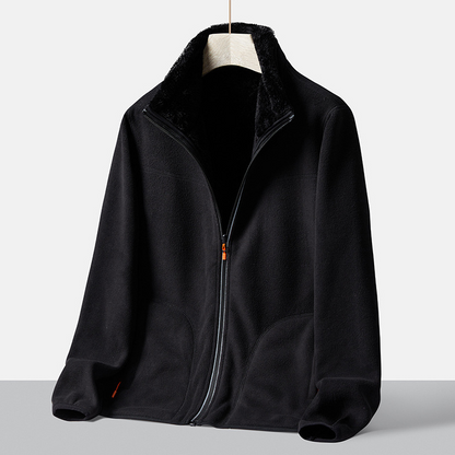 Angela | Damen Warme Fleece-Reißverschlussjacke