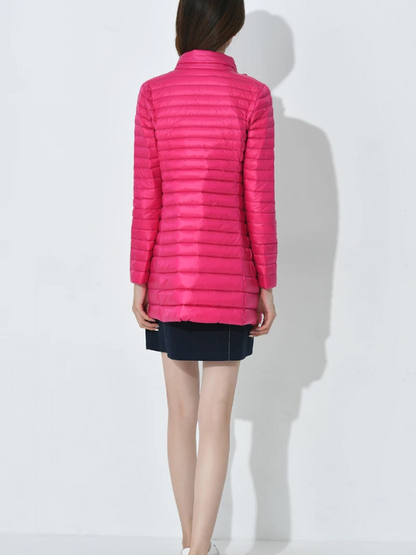 Anke | Damen Winter Steppmantel mit Schmaler Passform und Reißverschluss