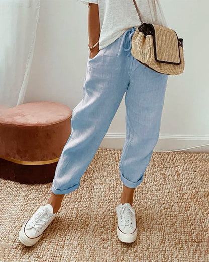 Carolin | Damen Sommerhose mit Relaxed Fit