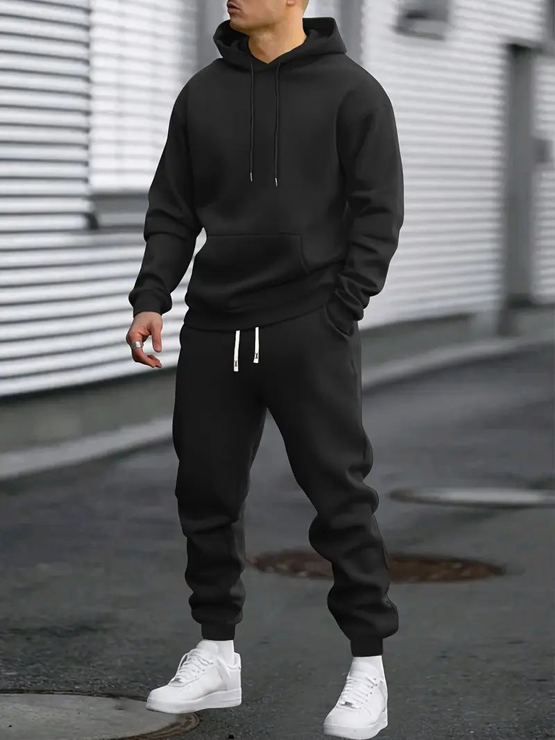 Karl | Herren Freizeit Hoodie- und Jogginghosen-Set
