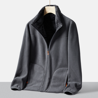 Angela | Damen Warme Fleece-Reißverschlussjacke
