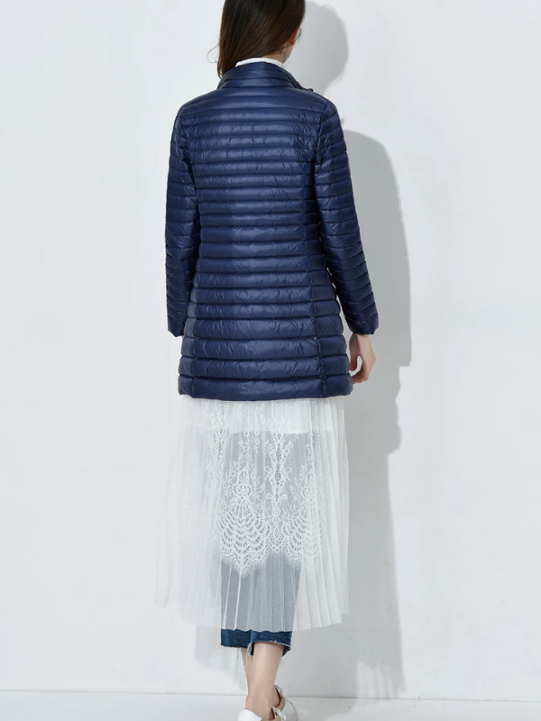 Anke | Damen Winter Steppmantel mit Schmaler Passform und Reißverschluss