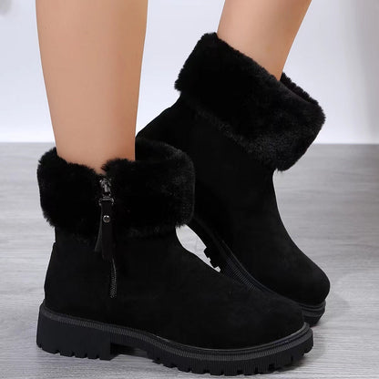 Lilian | Damen Winter Stiefeletten mit Fellfutter