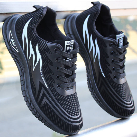 Erik | Herren Winter Sneakers mit Flammen-Design