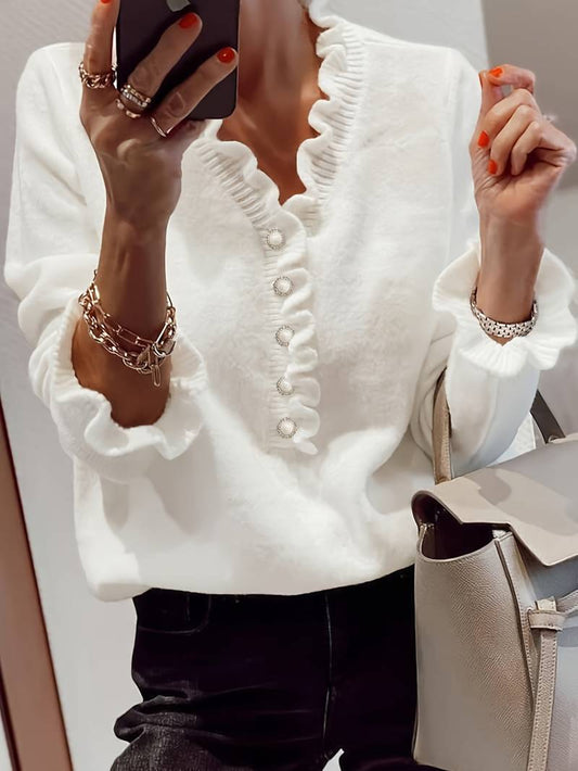 Jasmin | Klassischer, Eleganter Pullover
