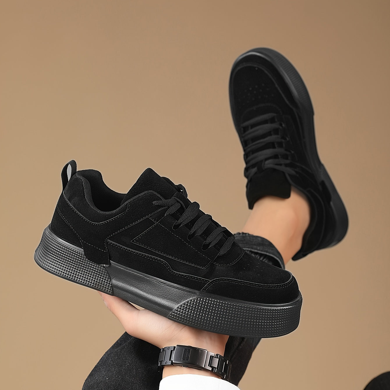 Georg | Herren-Casual Street Sneaker mit dicker Sohle