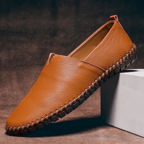 Benjamin | Herren Klassische Loafer mit Ziernaht