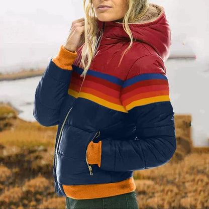 Lydia | Damen Jacke mit Abstraktem Muster