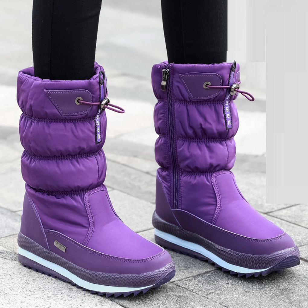 Helga | Damen Winter Isolierte Reißverschluss-Stiefel