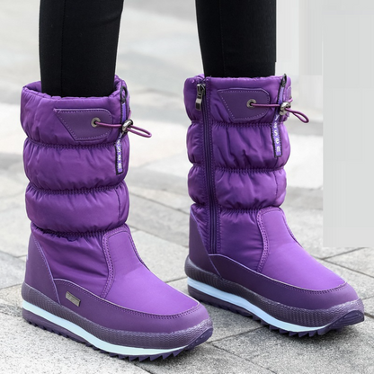 Helga | Damen Winter Isolierte Reißverschluss-Stiefel