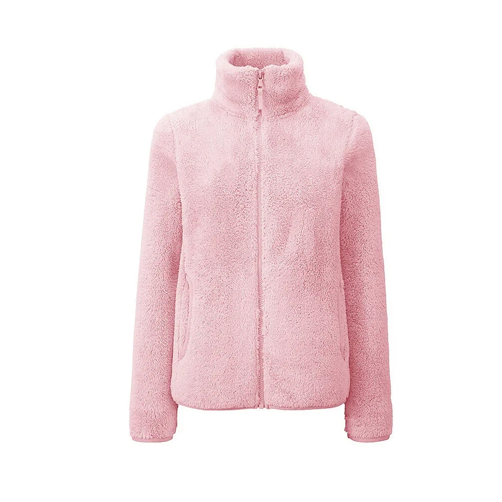 Beatrice | Damen Kuschelige Sherpa-Fleece-Reißverschlussjacke