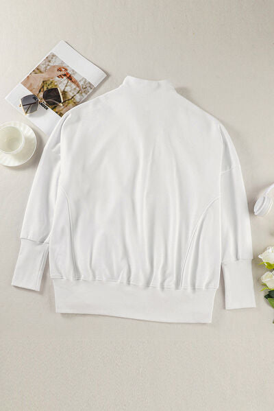 Klara | Damen Winter Zip-Up Pullover