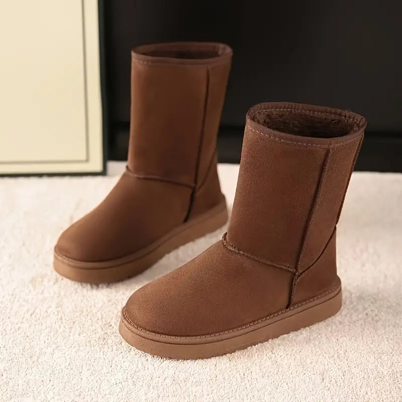 Kirsten | Damen Winter Slip-On Stiefel