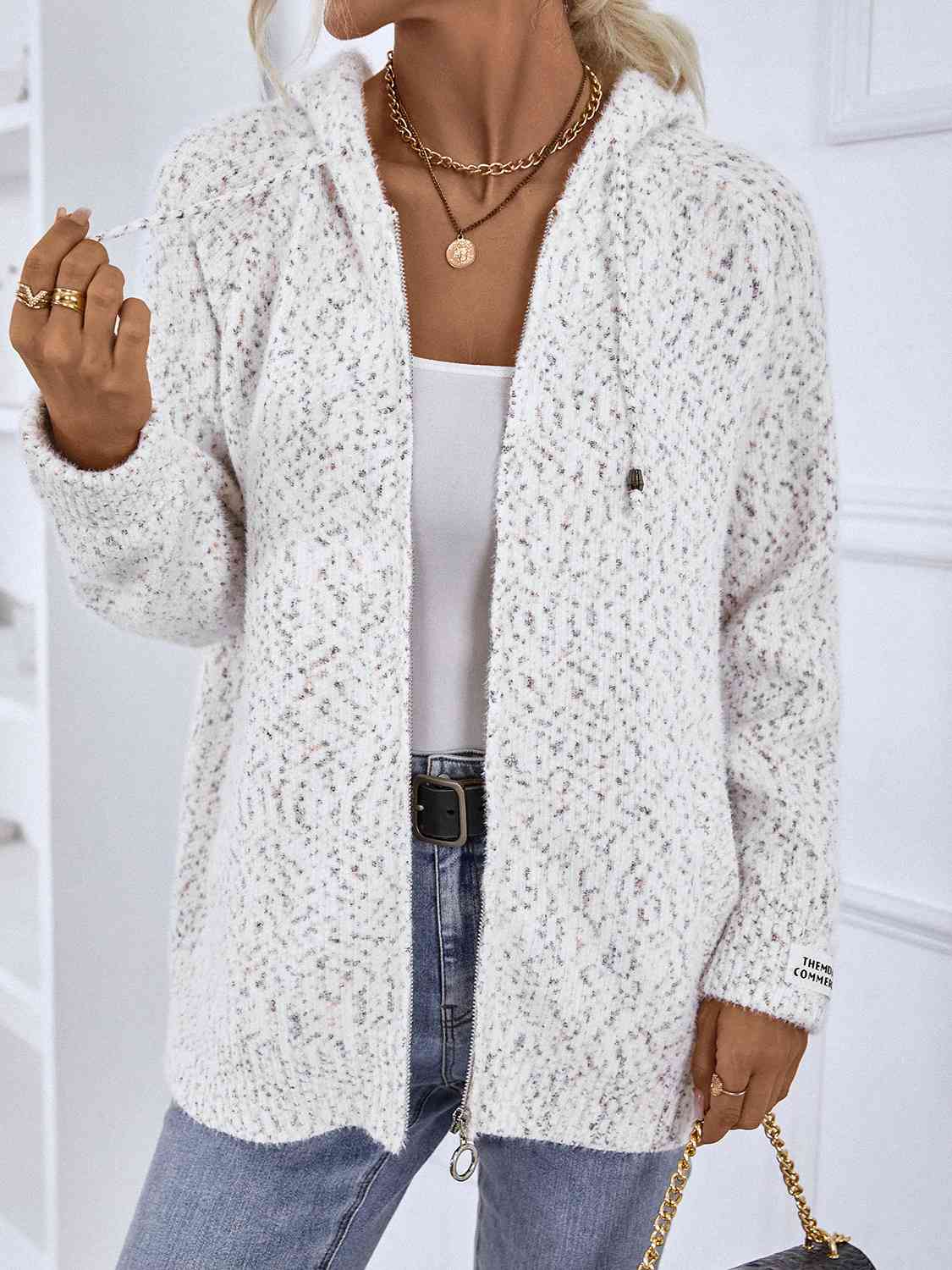 Maja | Damen Winter Zip-Up Hoodie Pullover