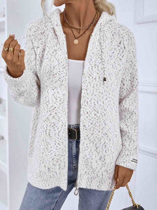 Maja | Damen Winter Zip-Up Hoodie Pullover