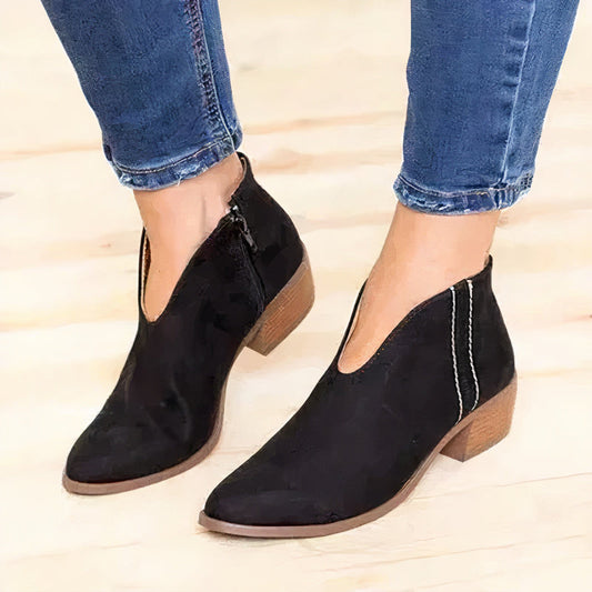 Angela | Bequeme Damen Winter-Stiefeletten