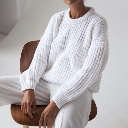Annika | Damen Winter Strickpullover